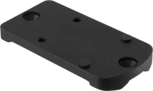 TruGlo Pistol Red Dot Sight Mount Ruger RMR Black