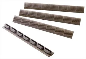 ERGO Grips Parts & Accessories 14 ERGO 7-Slot KeyMod Wedgelok Rail Cover 4 Pack Dark Earth