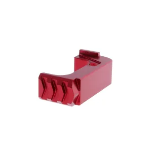 Tyrant Designs Parts & Accessories 26 Tyrant Designs Extended Magazine Release for Glock 43 Pistols - RED