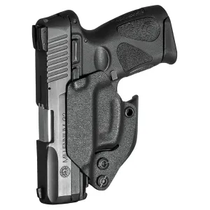 Mission First Tactical H2TG2AIWBM Minimalist IWB Black Polymer Belt Clip Fits Taurus PT111/G2/G2C/G2S/G3/G3C, Holster