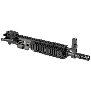 Colt Monolithic CQB AR-15 5.56x45mm NATO 10.3in Picatinny Upper Receiver Government Carbine Length 1-7in Twist 1/2x28 A2 Flash Hider Manganese