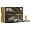 Federal vs Winchester: Ammunition Compared 6 Federal 9mm Luger 124 gr HST JHP Personal Defense 20/Box