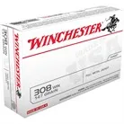 Usa White Box 308 Winchester Full Meatal Jacket Rifle Ammo - Usa White Box 308 Winchester 147gr Full Metal Jacket 20/Box