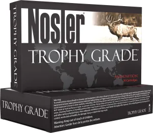 Nosler Trophy Grade 30-06 168 grain AccuBond-Long Range Rifle Ammo, 20/Box - 60102