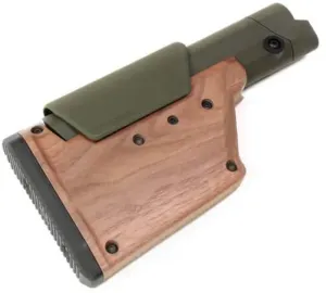 Gun Parts Deals of the Week (Updated Weekly) 114 JMK Wood AR Adjustable Stock Solid OD Green