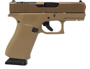 How to Choose Your First Handgun: Complete Buyer's Guide (2026) 14 Glock 43X MOS Coyote 9mm 3.41" 15rd Semi-Auto Pistol - PX435Z203FRMOSK