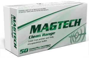 Magtech Ammunition 31 Magtech Clean Range 40 S&W 180 Garin FEBF 50rds - CR40A