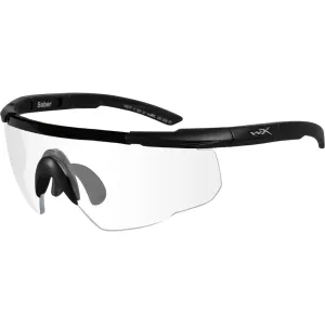 Wiley X Saber Advanced Changeable Series Shooting Glasses Matte Black Frame Clear Lens