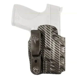 DeSantis Slim-Tuk IWB Holster - Smith & Wesson Shield Ambidextrous Carbon Fiber