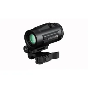 Vortex Parts & Accessories 71 Micro 3x Magnifier - Micro 3x Magnifier W/Flip Mount Black