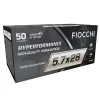 Fiocchi Ammunition 82 FIOCCHI Hyperformance Defense 5.7x28mm 40Gr THP 50rd Ammo (57PT40)