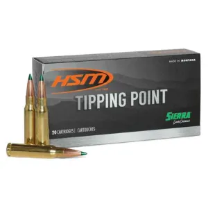 HSM Ammunition 45 HSM Tipping Point 270 Winchester 140gr Ballistic Tip Rifle Ammo - 20 Rounds