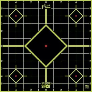 Pro-Shot Splatter Shot 12" Green Sight In Target - Peel-and-Stick 5/ct