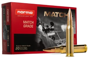 Norma Ammunition 37 Norma Match 175gr .308 Winchester Ammo, 20rds - 10177442