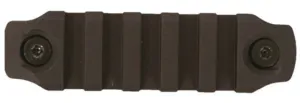 Bravo Company MFG KeyMod Picatinny Rail Section Aluminum Black