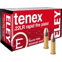 Ammo Deals of the Day 119 ELEY TENEX RAPID FIRE PISTOL .22LR 40GR. ROUND NOSE 50-PACK