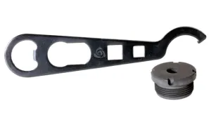 Mesa Tactical Breaching Shotgun Stock Replacement Plug Black