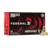 Federal 9mm 147 gr FMJ Flat Point American Eagle 50/Box
