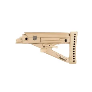 ProMag Archangel OPFOR AK-Series 4-Position Adjustable Polymer Stock - Desert Tan