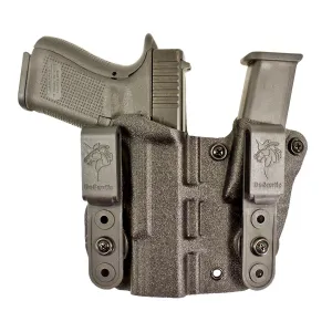 DeSantis Gunhide 160KA8BZ0 Hidden Truth AIWB Black Kydex Belt Clip Fits Glock 43/43X Right Hand, Holster