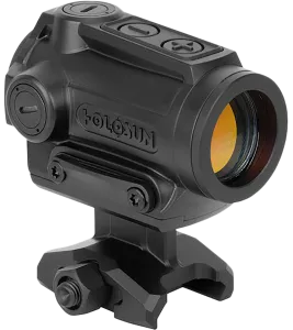Holosun ARO-MRS-GD Black 1x Red Dot Sight - 2 MOA Gold Dot/65 MOA Circle Reticle