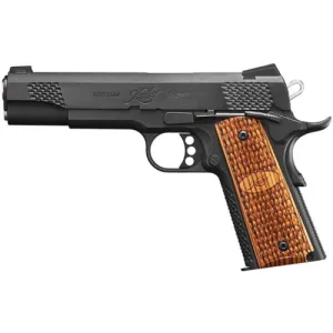 KIMBER RAPTOR II 1911 45 ACP 5" 8rd Pistol w/ Night Sights - Matte Black / Wood Grips