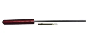 Pro-Shot One Piece Stainless Steel Pistol Cleaning Rod .17 Caliber 12 in Steel