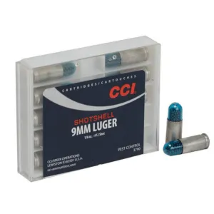 .380 ACP vs 9mm: Which Should You Carry? (2026) 31 CCI Shotshell 9mm Luger 53gr No. 12 Shot Handgun Ammo - 10 Rounds