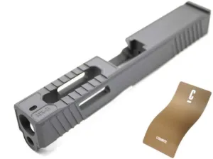OpticsPlanet Exclusive EC Defense MK-3 Stripped G19 Pistol Slide FDE EC-MK3 FDE