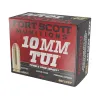 Fort Scott Munitions TUI 10mm Auto Ammo 125 Grain Solid Lead Free Box of 20