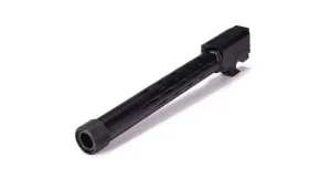 Faxon Firearms Sig Sauer P320 Fullsize Barrel Flame Fluted 1/2x28 Threaded 9mm 1-10 Twist 416-R SS Nitride Black