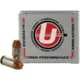 Underwood Ammo 46 Underwood Ammo .45 ACP 135 Grain Solid Monolithic Nickel Plated Brass Cased Pistol Ammo 20 Rounds