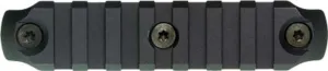 Bravo Company MFG KeyMod Picatinny Nylon Rail Section 4in Black