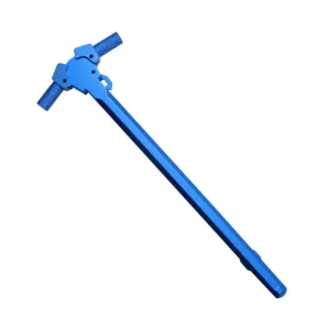 Tiger Rock AR-10/LR-308 Tactical Charging Handle Ambidextrous Blue Small
