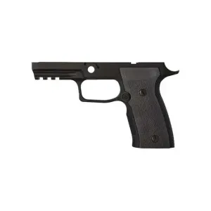 GRIP MODULE ASSY, P320 AXG, 9/40/357, CARRY, G10 GRIP PANEL, BLK