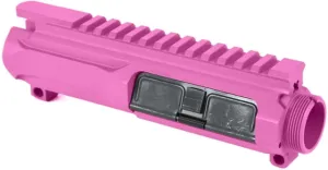 AT3 Tactical Tactical AR-15 Slick Side Billet Upper Receiver Pink