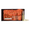 HSM Ammunition 5 HSM 3082N Match .308 WIN 168 Gr Sierra MatchKing BTHP 20rds