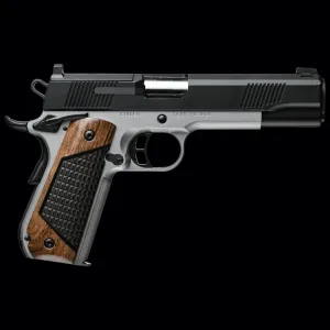 KIMBER CUSTOM 1911 NEXT GENERATION 45ACP PISTOL 5" TWO TONE, O.R.BLK WALNUT/G10 GRIPS 2-7RD MAGS
