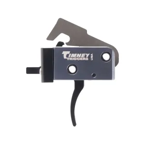 Timney Impact PCC AR-15 Single Stage Trigger Curved Gray