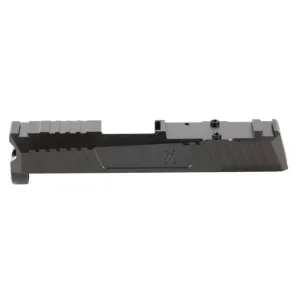 True Precision True Duty Series Optic Cut Slide Sig P365 9mm Pistol Slide RMR Black Nitride