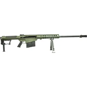 50 BMG Buyers Guide: Everything You Need to Know Before Buying a Fifty Cal 2 Barrett Firearms M107A1 .50 BMG 29", OD Green Cerakote - 14555