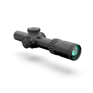Warhorse Lpvo 1-6x24mm Ffp Illuminated Rifle Scope - Warhorse 1-6x24mm Ffp Illuminated Green Dragoon Moa Black