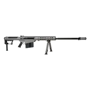 Alaska Gun Laws 50 Barrett M107A1 Semi Automatic .50 BMG Rifle, Tungsten Gray - 18067