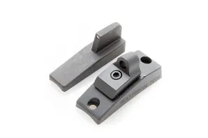 Wilson Combat Trak-Lock II Ghost Ring Sight Set 12 Gauge .735in Tritium Front for 14in Barrels