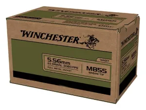 Gun Price Check: Compare Prices Across 30+ Retailers 20 Winchester M855 5.56 Bulk Ammo 62 Grain FMJ 1000rds - WM8551000