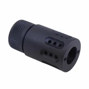 Guntec USA AR .308 Mini Slip Over Barrel Shroud w/Multi Port Muzzle Brake Black