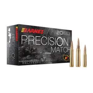Barnes Ammunition 13 Barnes Precision Match .223 Remington 55 gr OTM BT 20rds