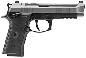 Beretta 92XI 9mm Pistol, 4.7" Barrel, Fiber Optic Sights, Black - J92FSR915