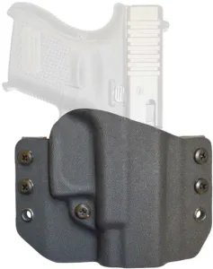 Comp-Tac OWB Concealed Kydex Warrior Holster 1911 3in Right Hand Black Kydex