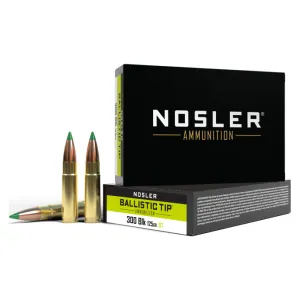 Nosler BT Varmint BTA - 300 Blackout 125g BT SP (20ct) Ammunition 61032